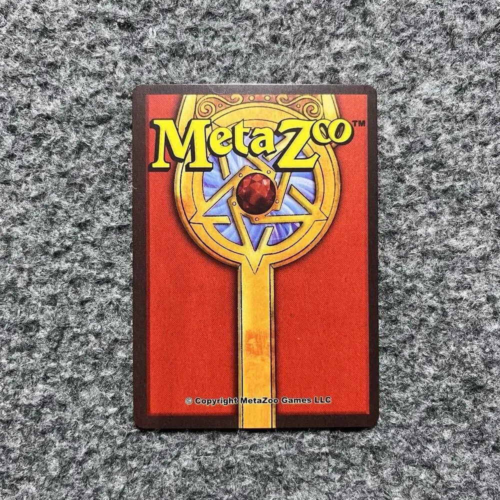 Metazoo Playtester Disbanding Energy Seance 1st Edition Silver Border Non Holo